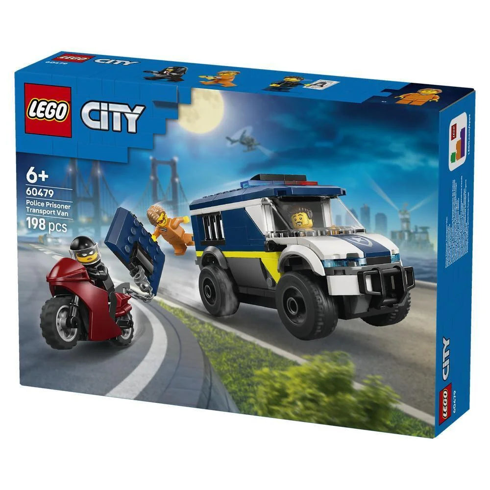 Buy Lego City 60479 Police Prisoner Transport Van 198Pcs | Yallatoys.com