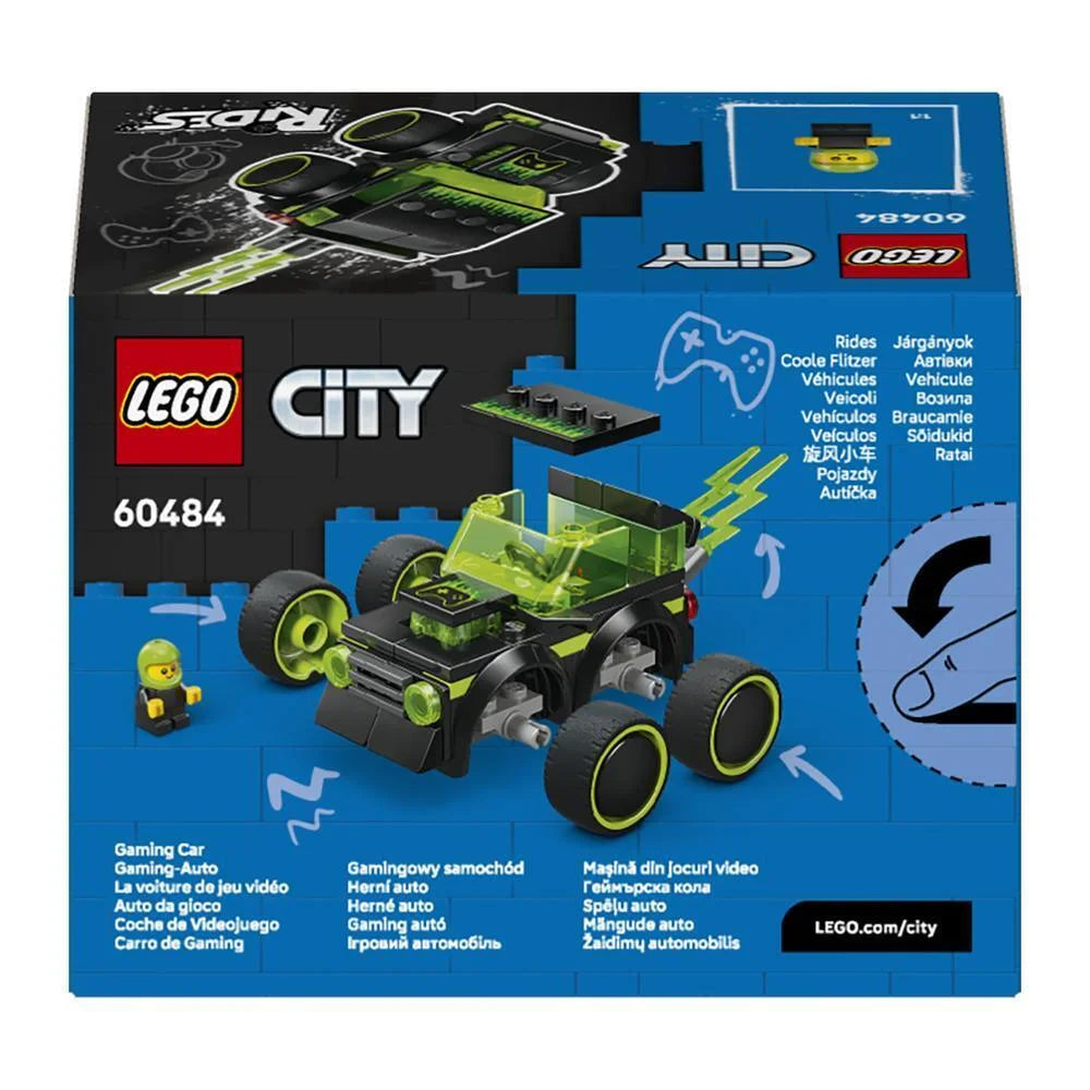 Buy Lego 60484 City Rides Gaming Race Car 64Pcs | Yallatoys.com