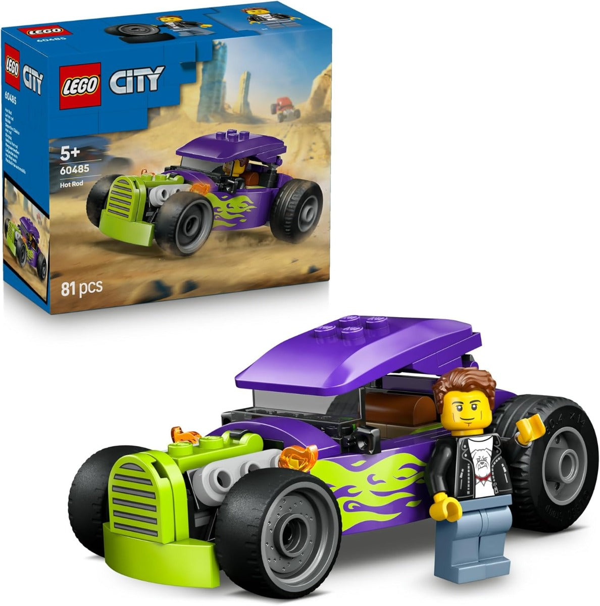 Buy Lego City 60485 Hot Rod Car 81 Parts | Yallatoys.com