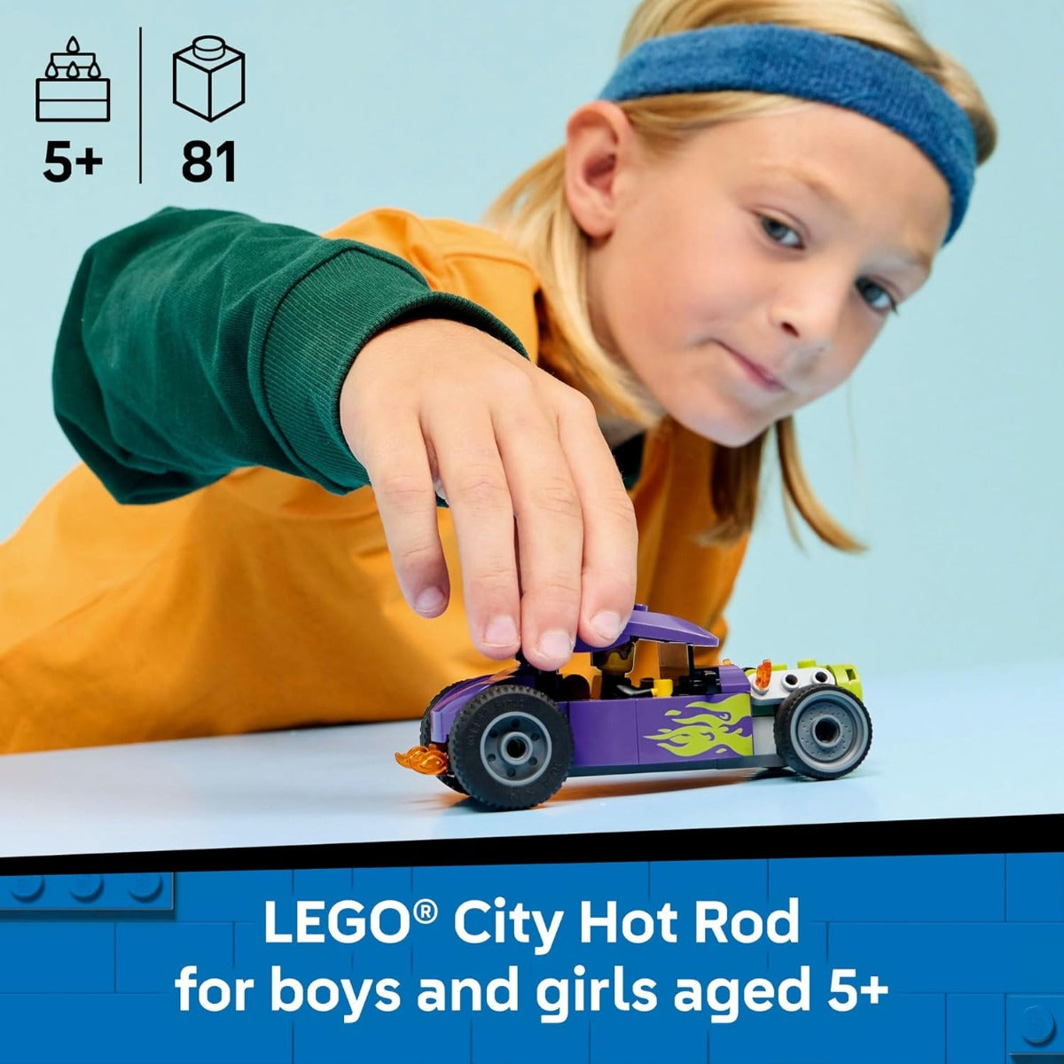 Buy Lego City 60485 Hot Rod Car 81 Parts | Yallatoys.com