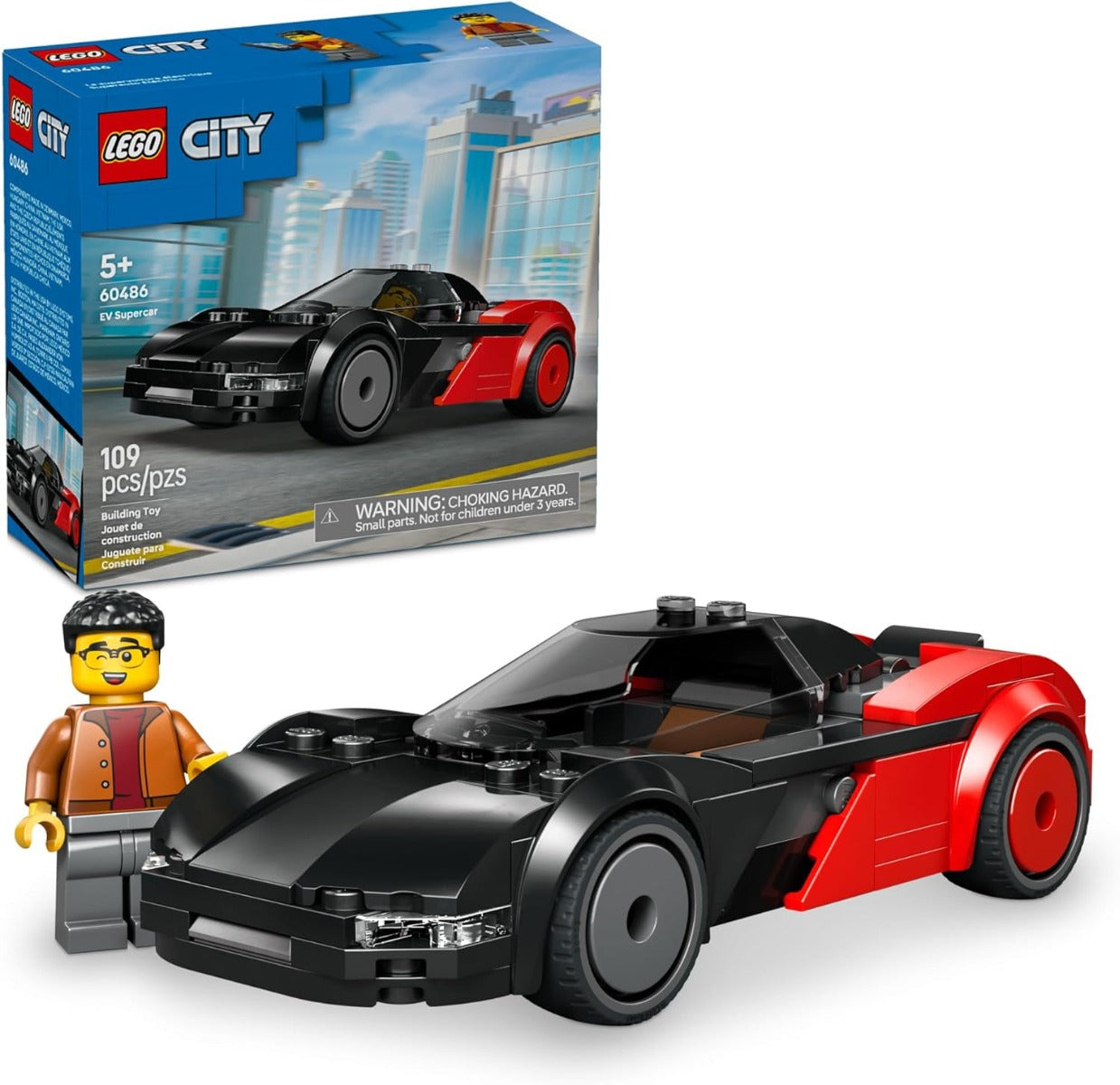 Buy Lego City EV Supercar Set 60486 | Yallatoys.com