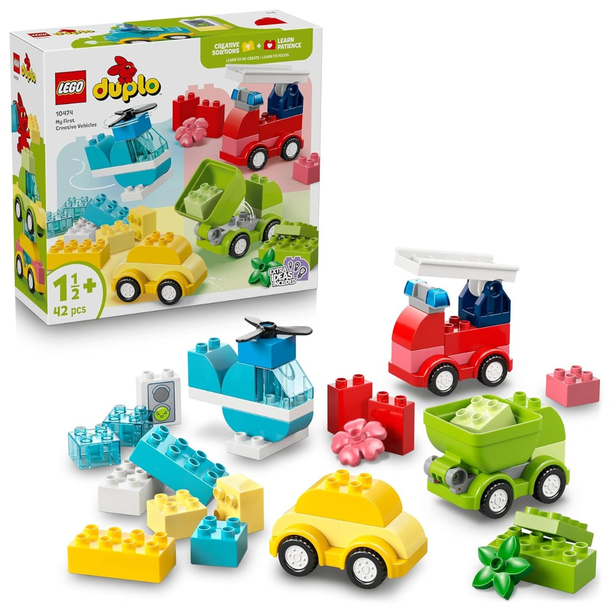 Buy Lego Duplo 10474 Creative Vehicles 42Pcs | Yallatoys.com