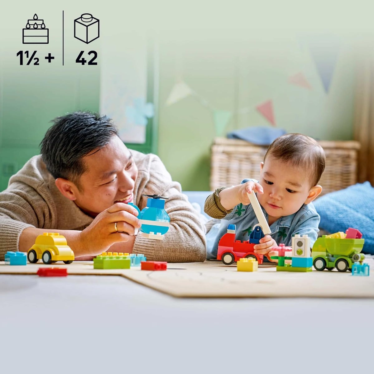 Buy Lego Duplo 10474 Creative Vehicles 42Pcs | Yallatoys.com