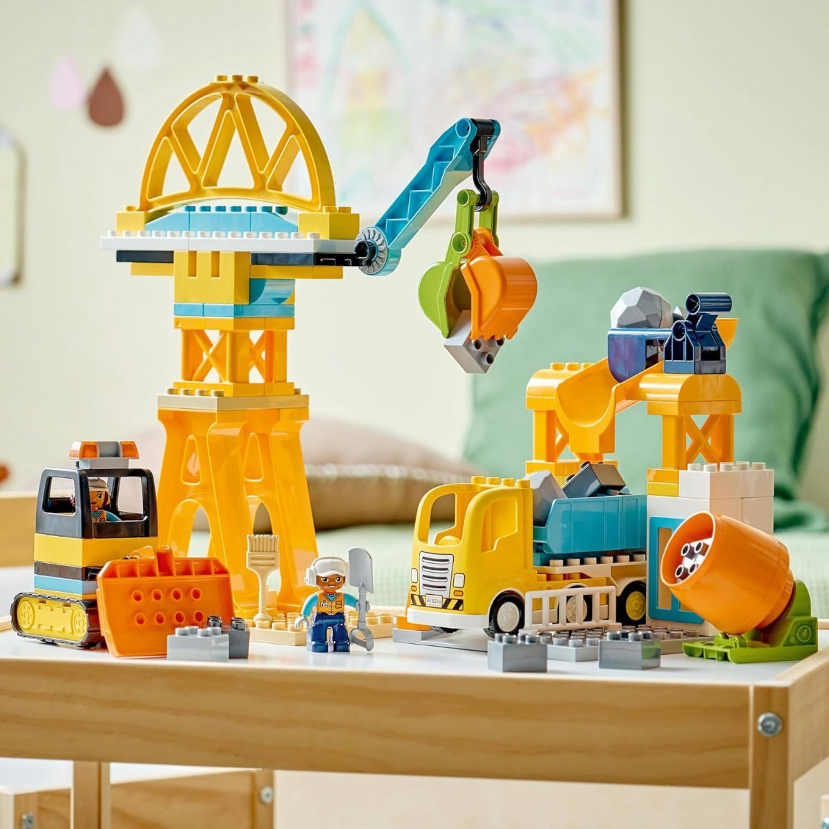 Buy Lego Duplo 10476 3 in 1 Construction Site and Vehicles | Yallatoys.com