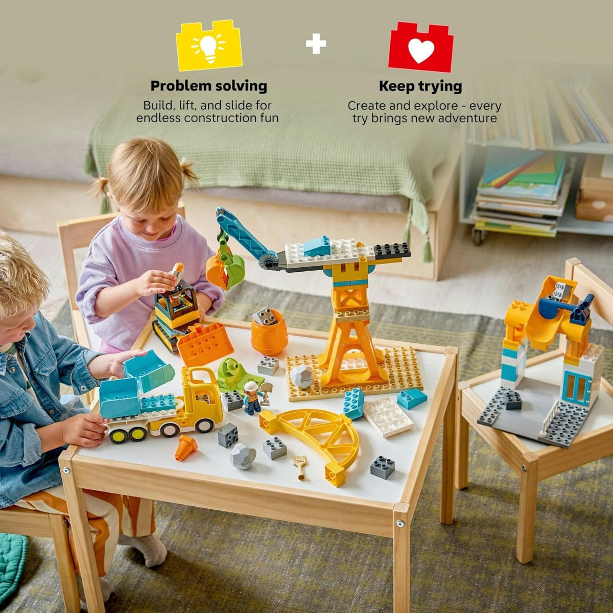 Buy Lego Duplo 10476 3 in 1 Construction Site and Vehicles | Yallatoys.com