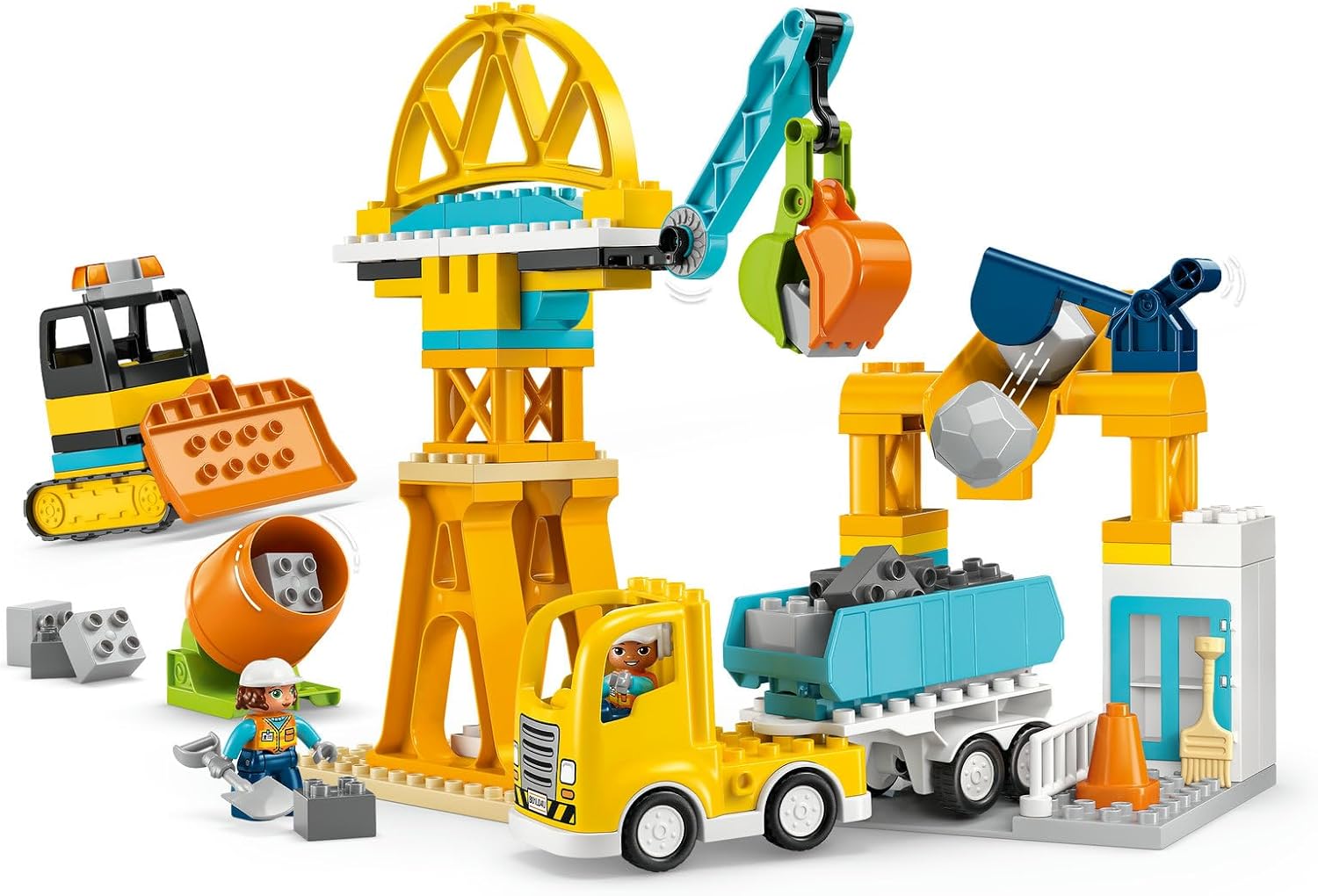 Buy Lego Duplo 10476 3 in 1 Construction Site and Vehicles | Yallatoys.com