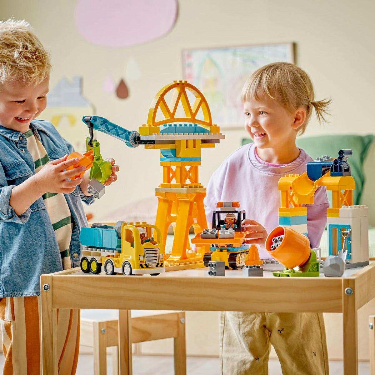 Buy Lego Duplo 10476 3 in 1 Construction Site and Vehicles | Yallatoys.com