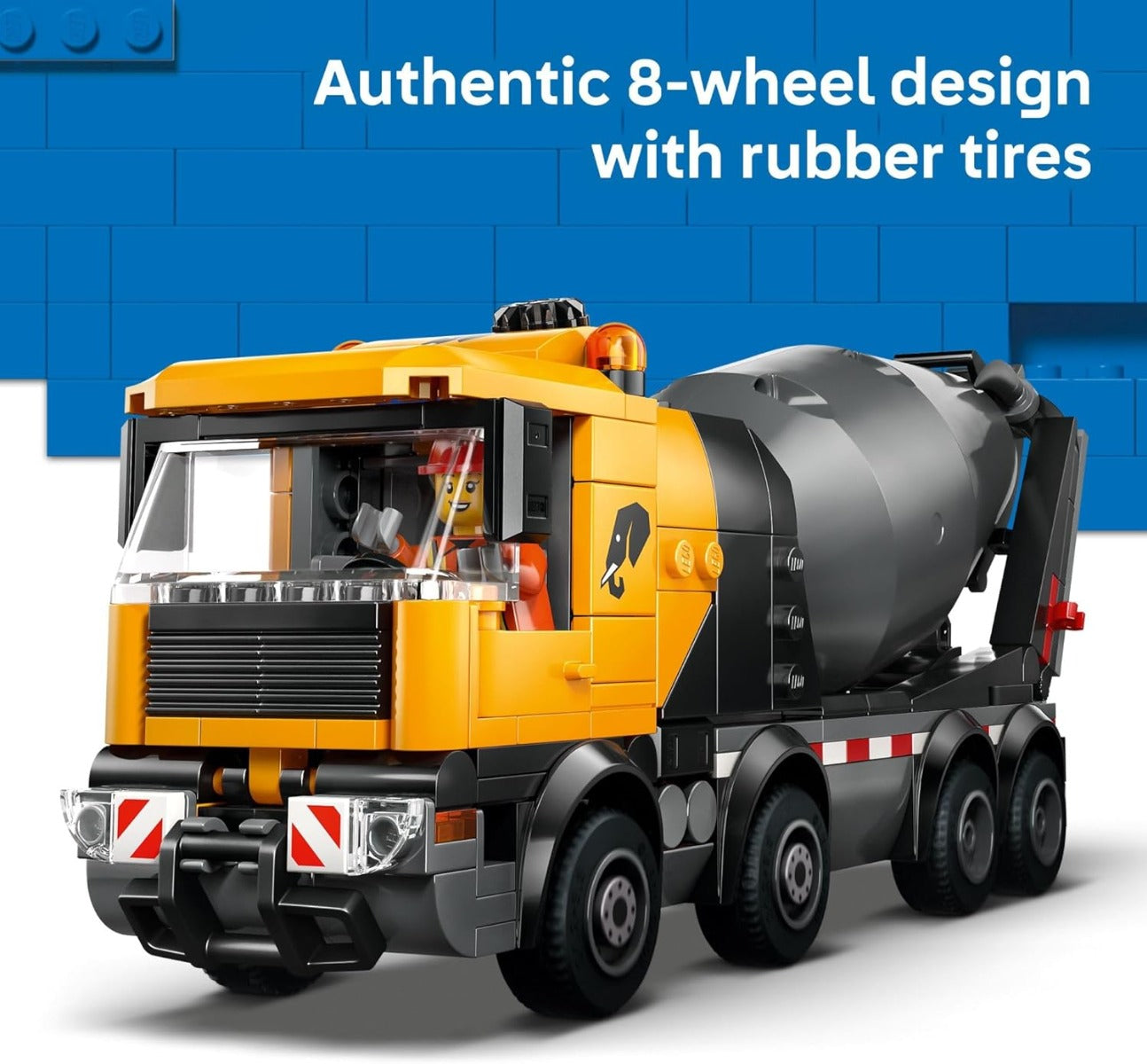 Buy Lego City 60478 Cement Mixer 371Pcs | Yallatoys.com