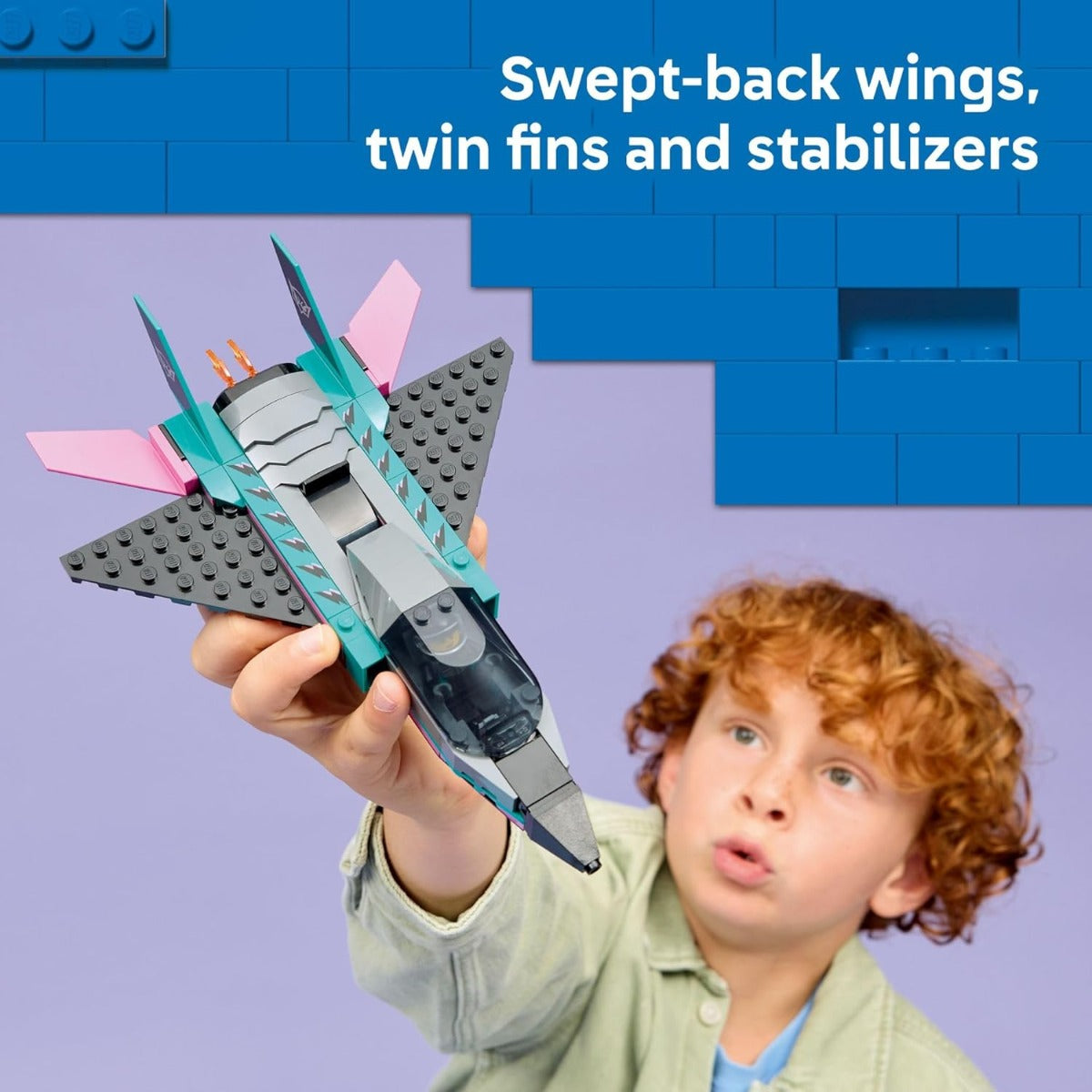 Buy Lego City 60489 Jet vs Car 259Pcs | Yallatoys.com