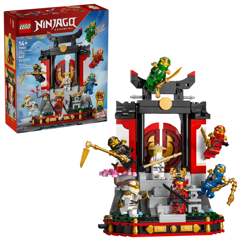 Buy Lego Ninjago 71866 Ninja Character Display 447Pcs | Yallatoys.com