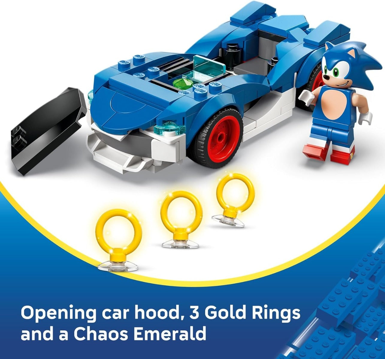 Buy Lego Sonic 77117 The Hedgehog Sonic Speedster Lightning Set 126Pcs | Yallatoys.com