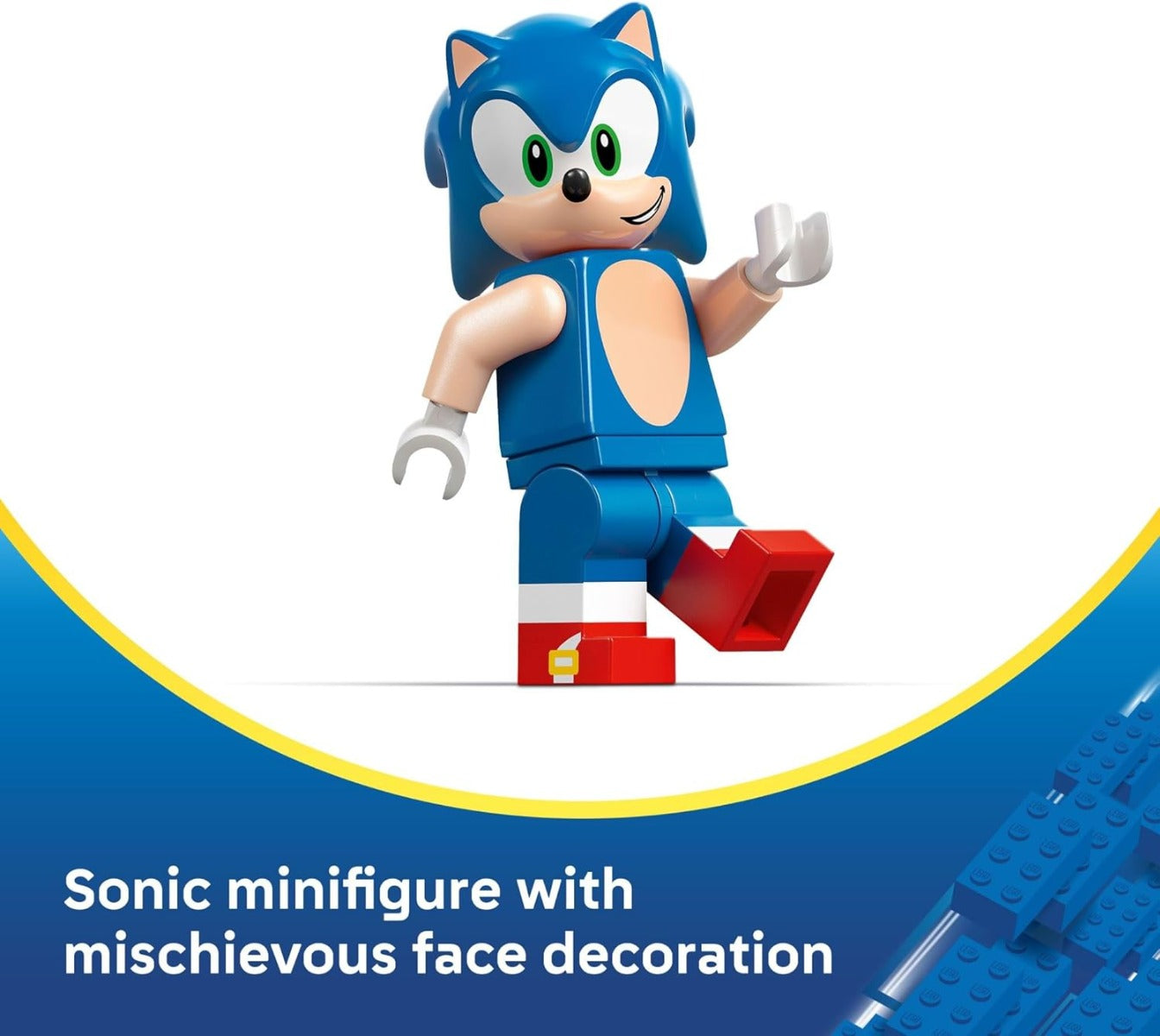 Buy Lego Sonic 77117 The Hedgehog Sonic Speedster Lightning Set 126Pcs | Yallatoys.com