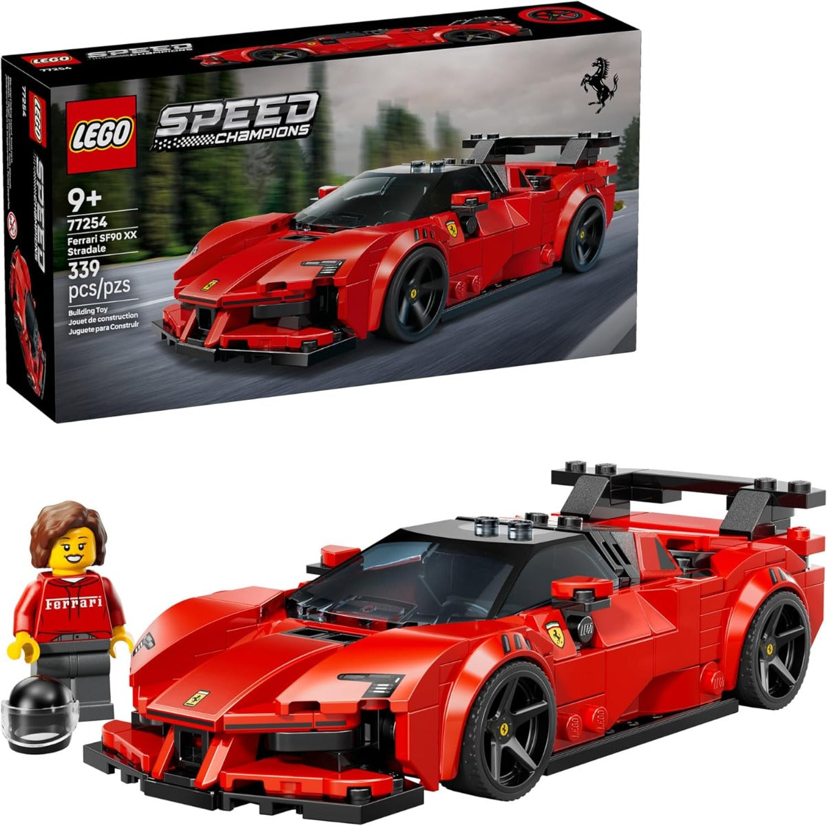 Buy Lego 77254 Speed Champions Ferrari SF90 XX Stradale Sports Car | Yallatoys.com