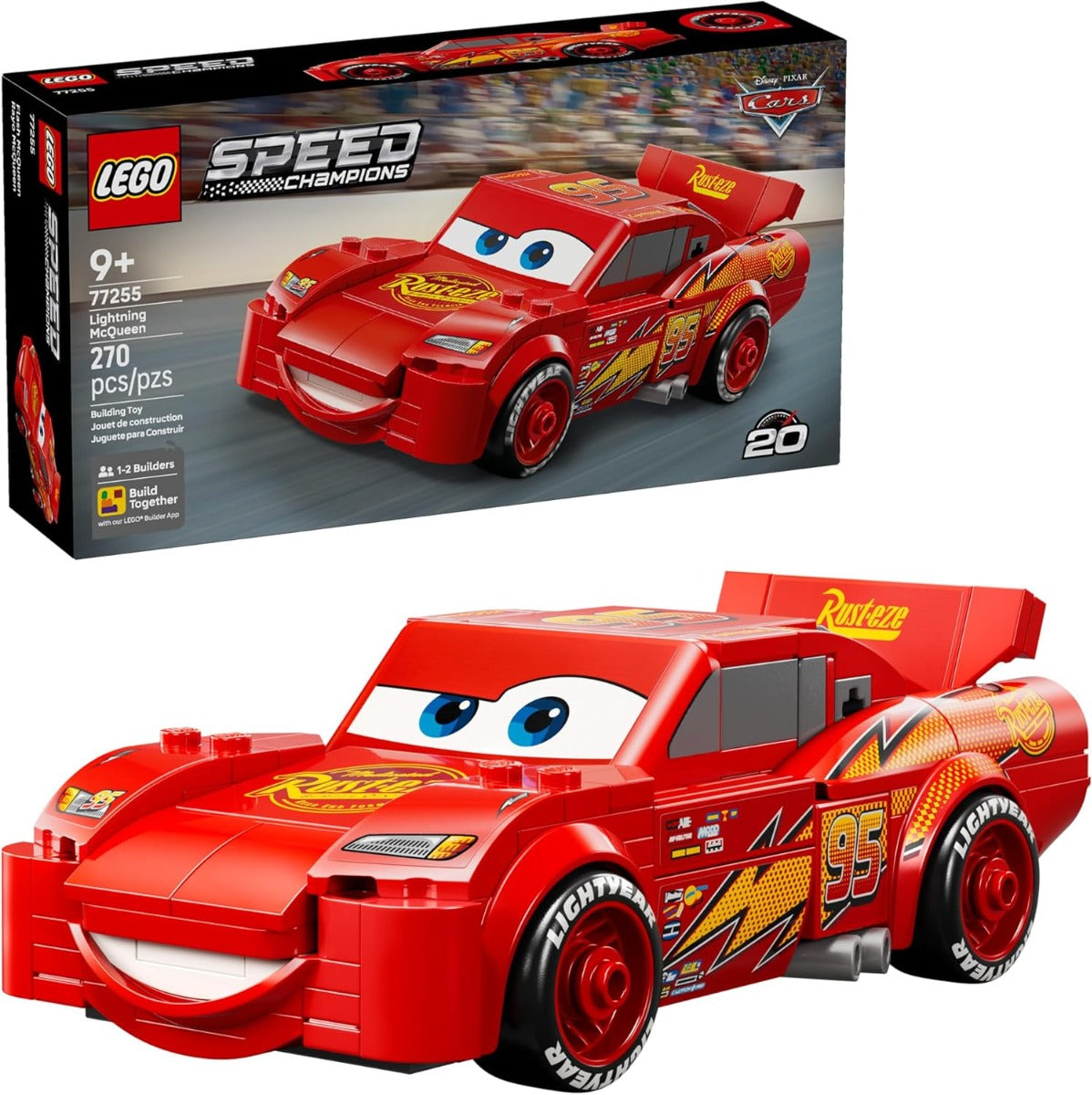 Buy Lego 77255 Speed Champions Lightning McQueen Set | Yallatoys.com