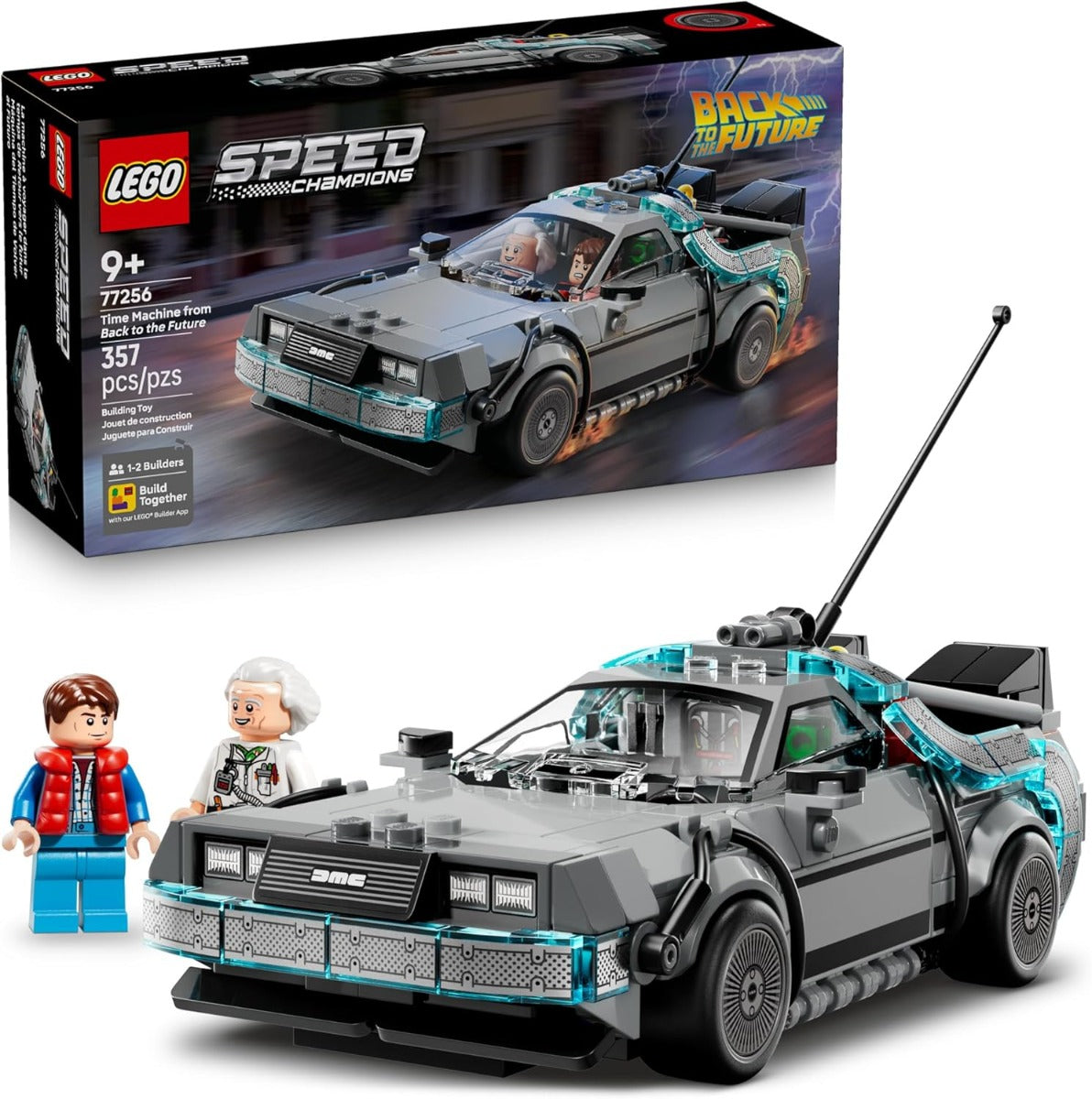 Buy Lego 77256 Speed Champions Time Machine from Back to the Future Set | Yallatoys.com