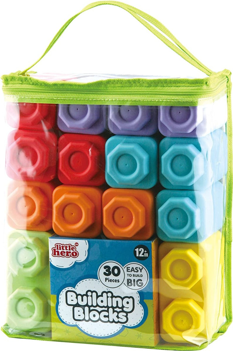 Buy Little Hero Building Blocks 30 Pieces | Yallatoys.com