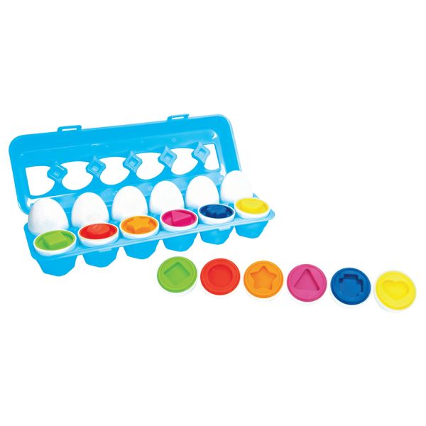 Buy Little Hero Match & Count Eggs 12pcs | Yallatoys.com