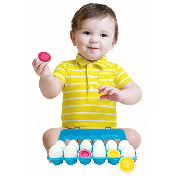 Buy Little Hero Match & Count Eggs 12pcs | Yallatoys.com