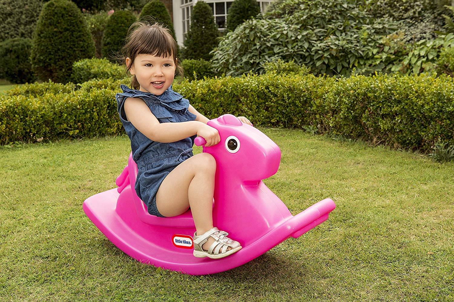 Buy Little Tikes Rocking Horse Magenta | Yallatoys.com