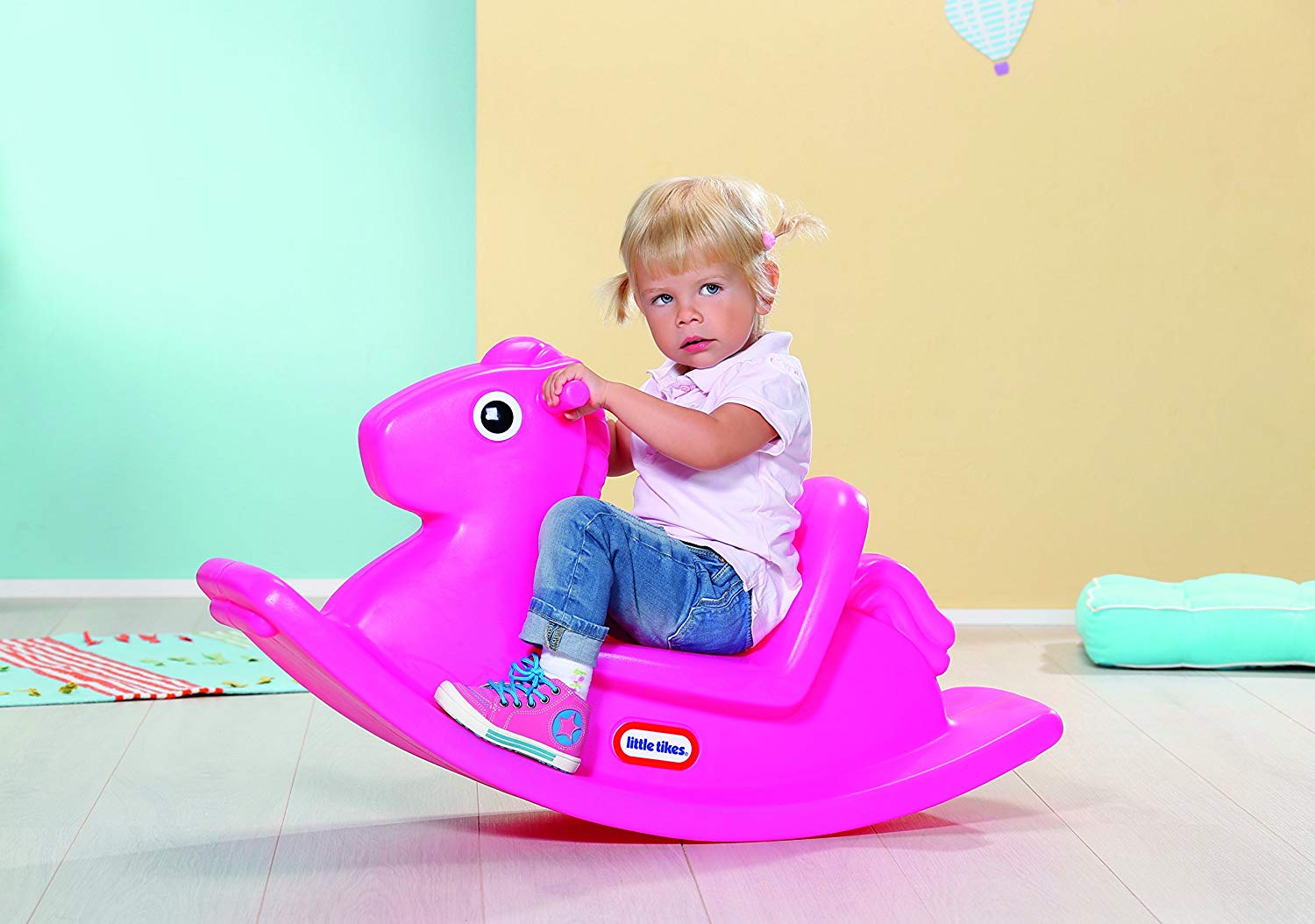 Buy Little Tikes Rocking Horse Magenta | Yallatoys.com