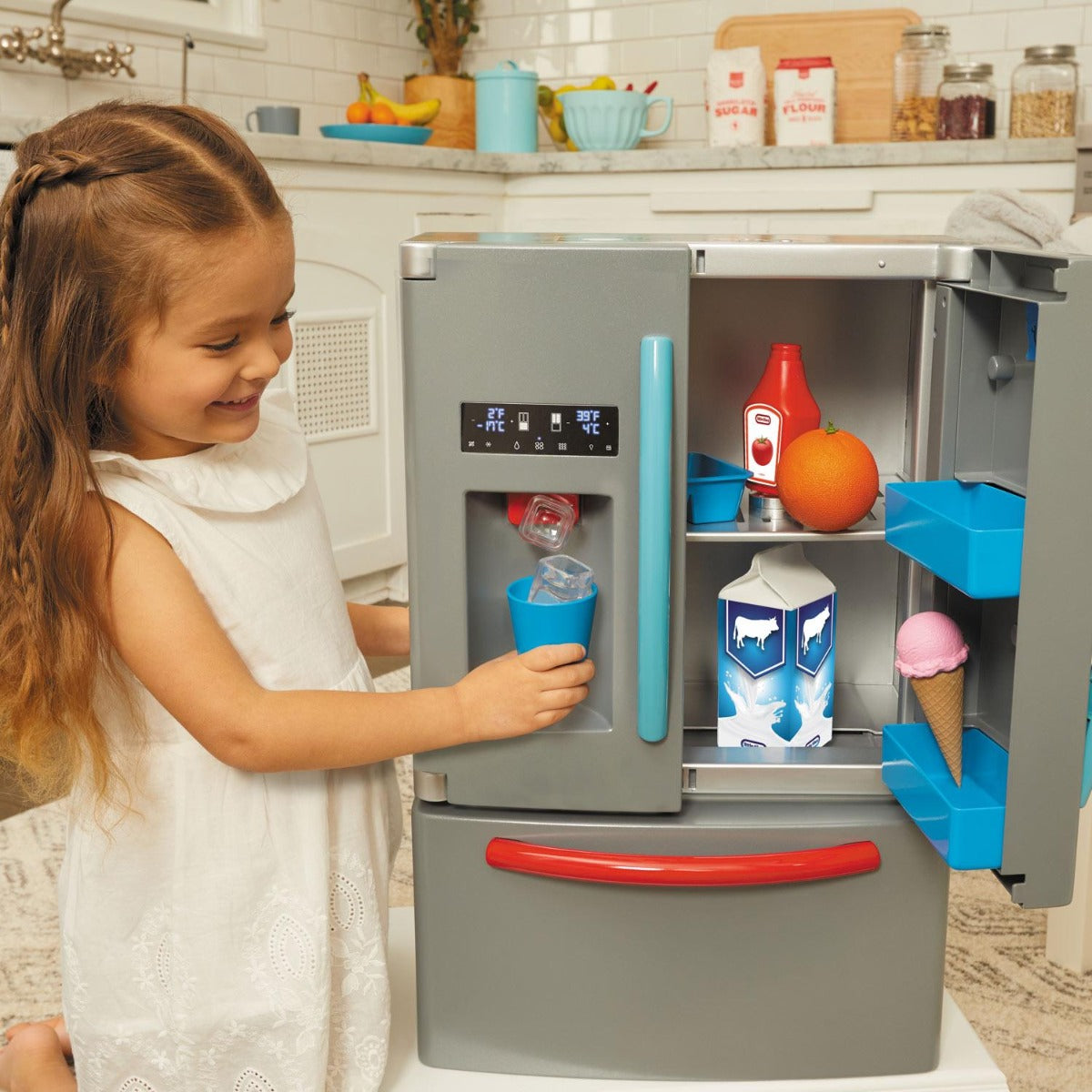 Buy Little Tikes First Fridge Toy Refrigerator with Ice Maker for Kids | Yallatoys.com