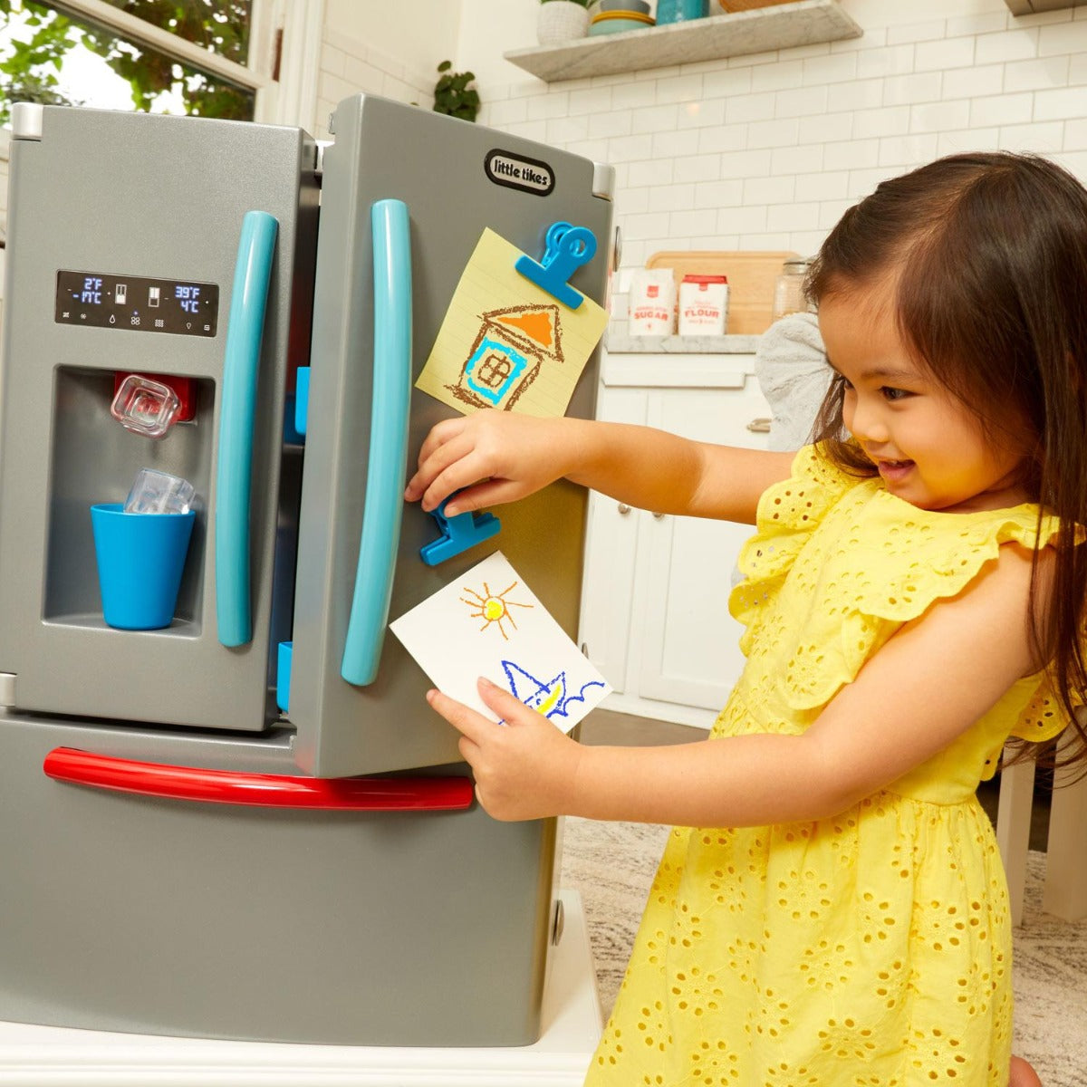 Buy Little Tikes First Fridge Toy Refrigerator with Ice Maker for Kids | Yallatoys.com