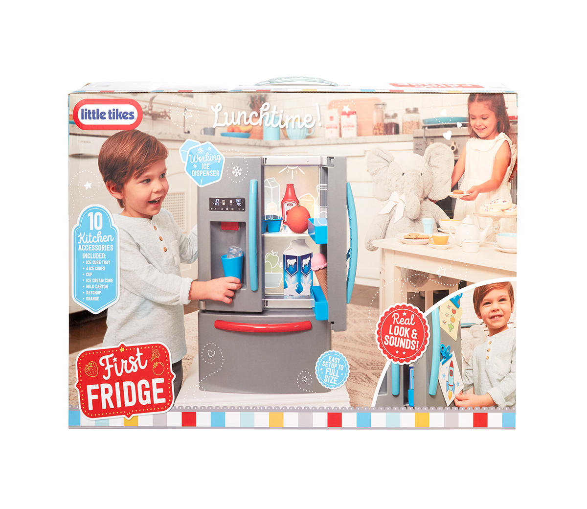 Buy Little Tikes First Fridge Refrigerator with Ice Dispenser | Yallatoys.com