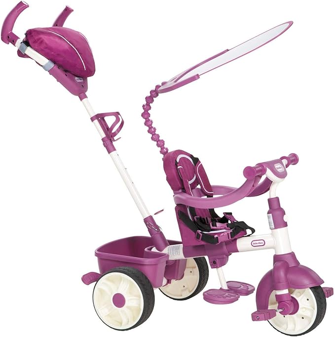 Buy Little Tikes 4 In 1 Sports Edition Trike Pink & White | Yallatoys.com