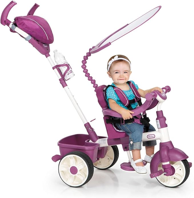 Buy Little Tikes 4 In 1 Sports Edition Trike Pink & White | Yallatoys.com
