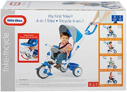 Buy Little Tikes Perfect Fit 4 in 1 Trike Ride On Blue | Yallatoys.com
