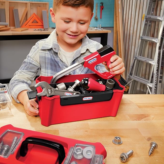 Buy Little Tikes Creative Construction Tool Box Set | Yallatoys.com