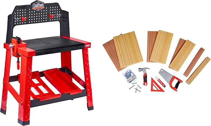 Buy Little Tikes Creative Construction Workbench with Accessories | Yallatoys.com