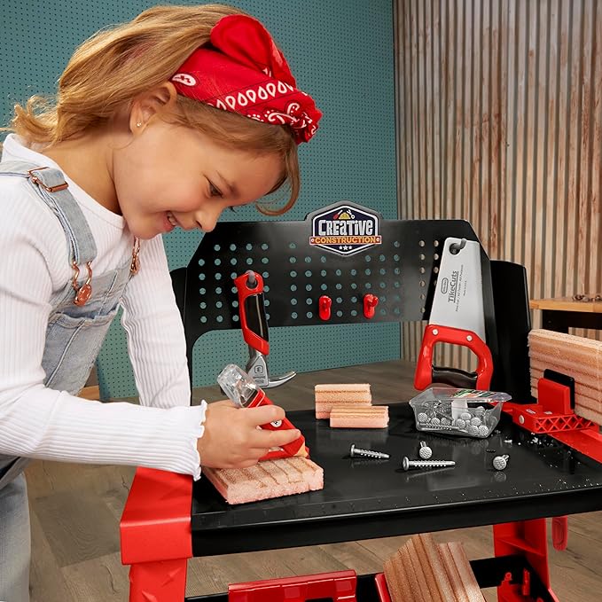 Buy Little Tikes Creative Construction Workbench with Accessories | Yallatoys.com