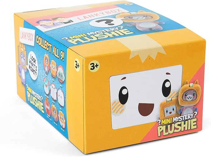 Buy LankyBox Cyborg Mystery 6inch Plush Toys (Sold Separately Subject To Availability) | Yallatoys.com