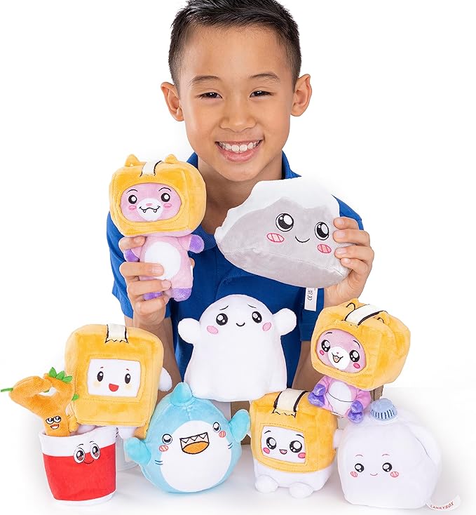 Buy LankyBox Cyborg Mystery 6inch Plush Toys (Sold Separately Subject To Availability) | Yallatoys.com