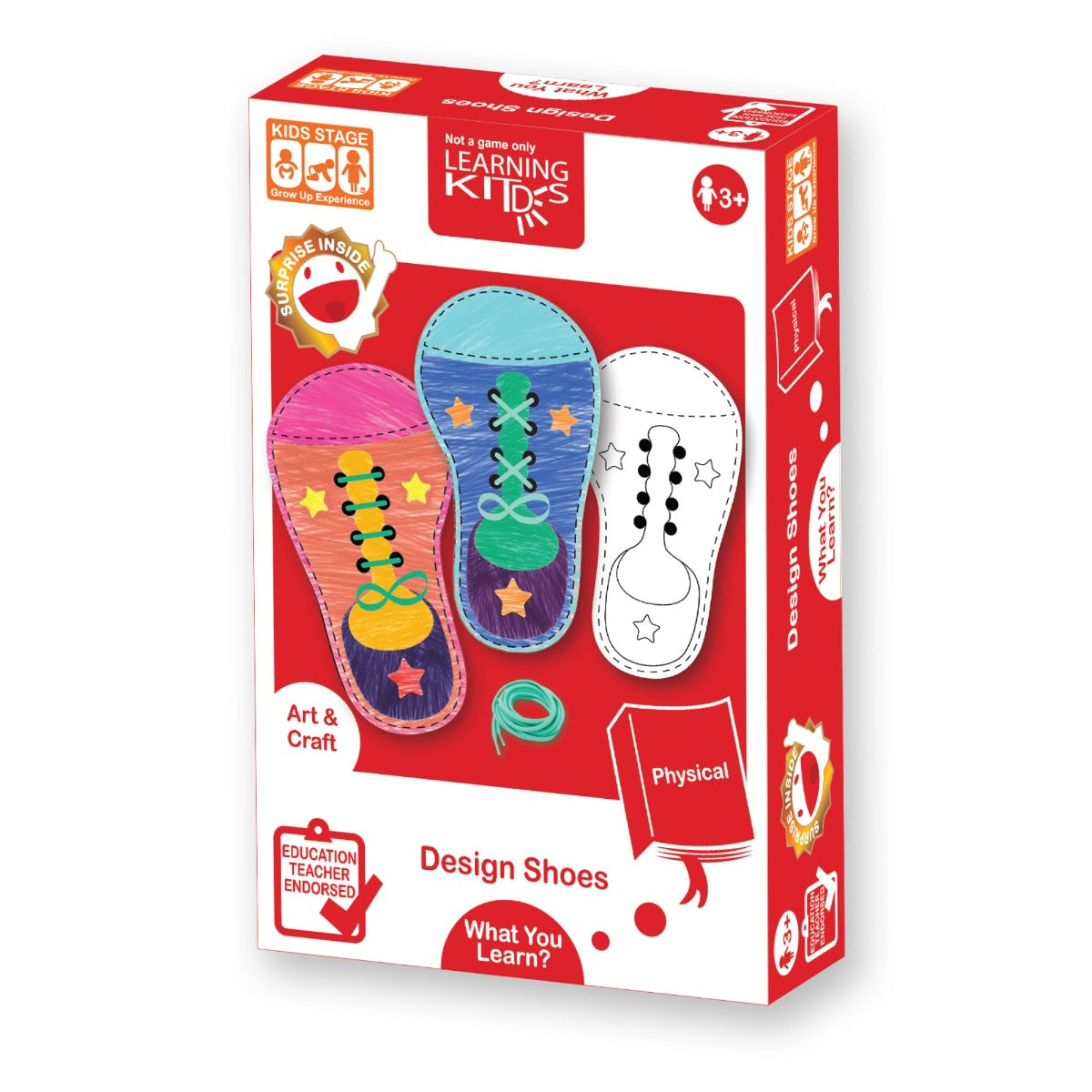 Buy Learning KitDS Design Shoes Painting | Yallatoys.com