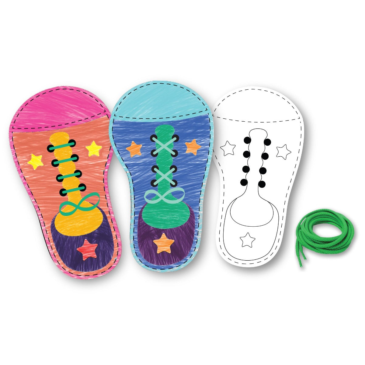 Buy Learning KitDS Design Shoes Painting | Yallatoys.com