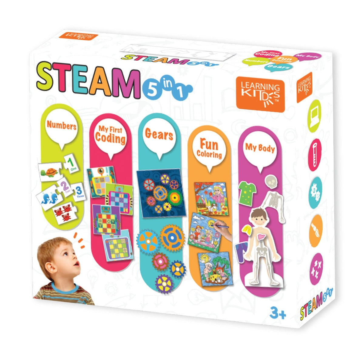 Buy Learning KitDS STEAM 5 in 1 Package Games | Yallatoys.com