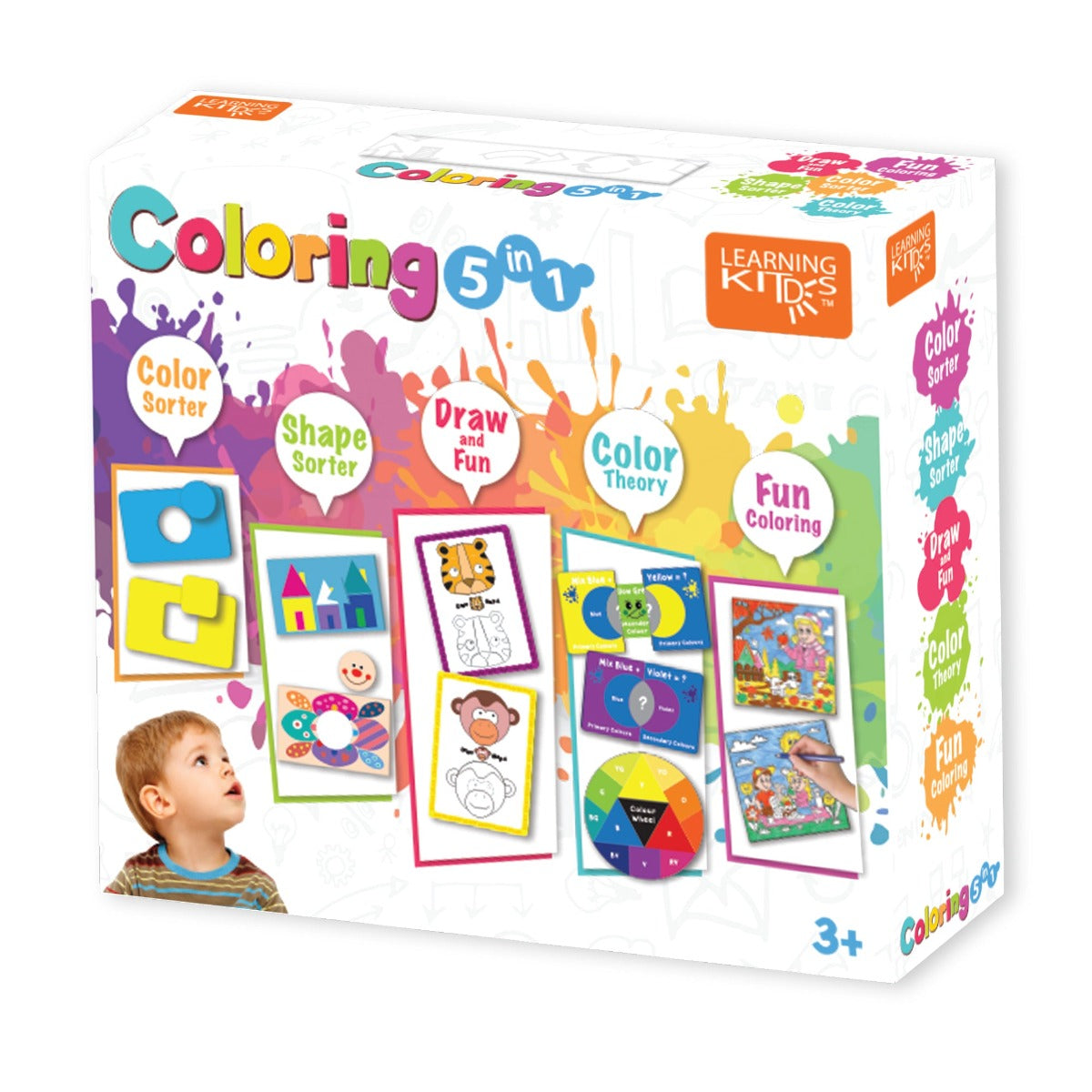 Buy Learning KitDS Coloring 5 in 1 Package | Yallatoys.com