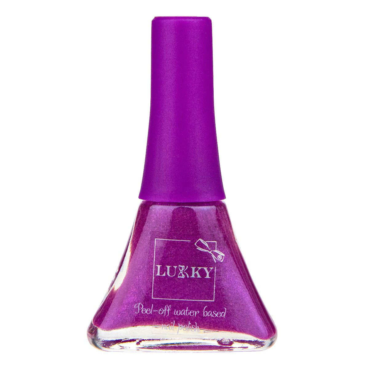 Buy Lukky Peel Off Nail Polish 5.5ml Pearly Purple | Yallatoys.com