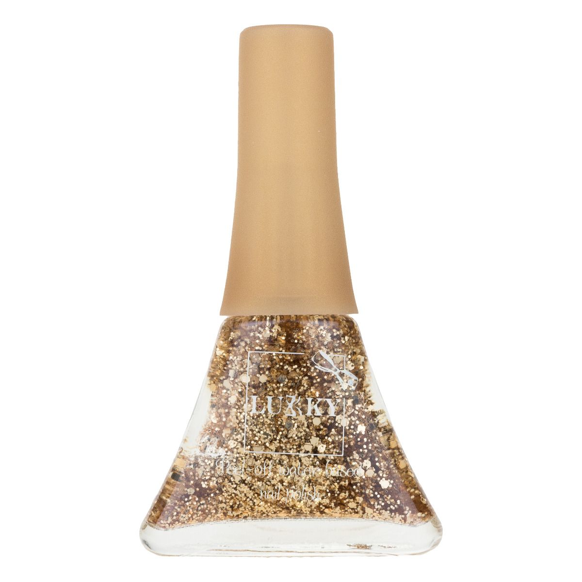 Buy Lukky Peel Off Nail Polish Confetti 5.5ml Gold Glitter | Yallatoys.com