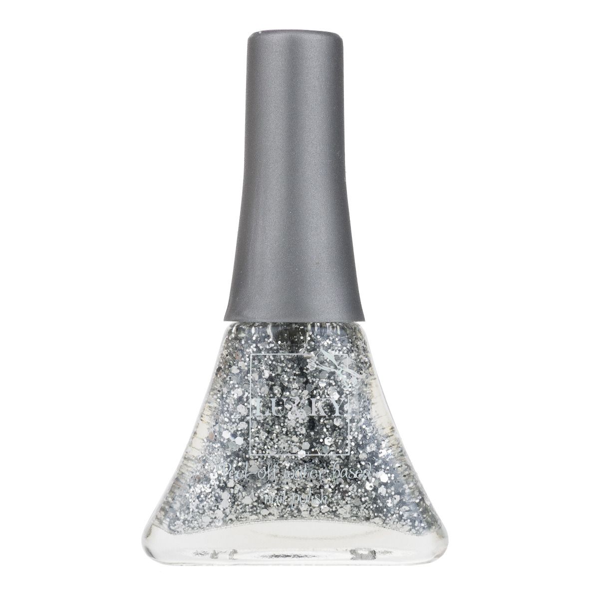 Buy Lukky Peel Off Nail Polish Confetti 5.5ml Silver Glitter | Yallatoys.com