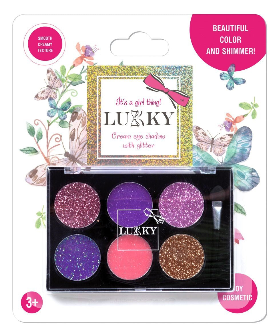 Buy Lukky Eye Shadow Cream With Glitter 6g LPFG | Yallatoys.com