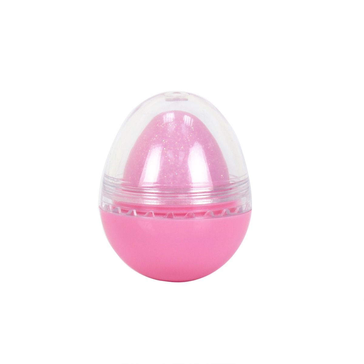 Buy Lukky Lip Balm With Glitter Egg Shaped 10g Tender Pink | Yallatoys.com
