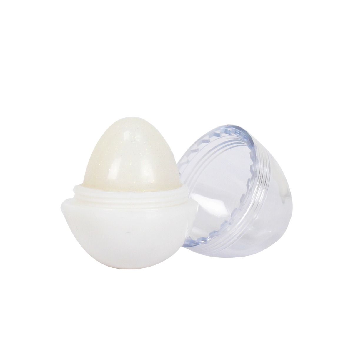 Buy Lukky Lip Balm With Glitter Egg Shaped 10g Shimmering Pearl | Yallatoys.com