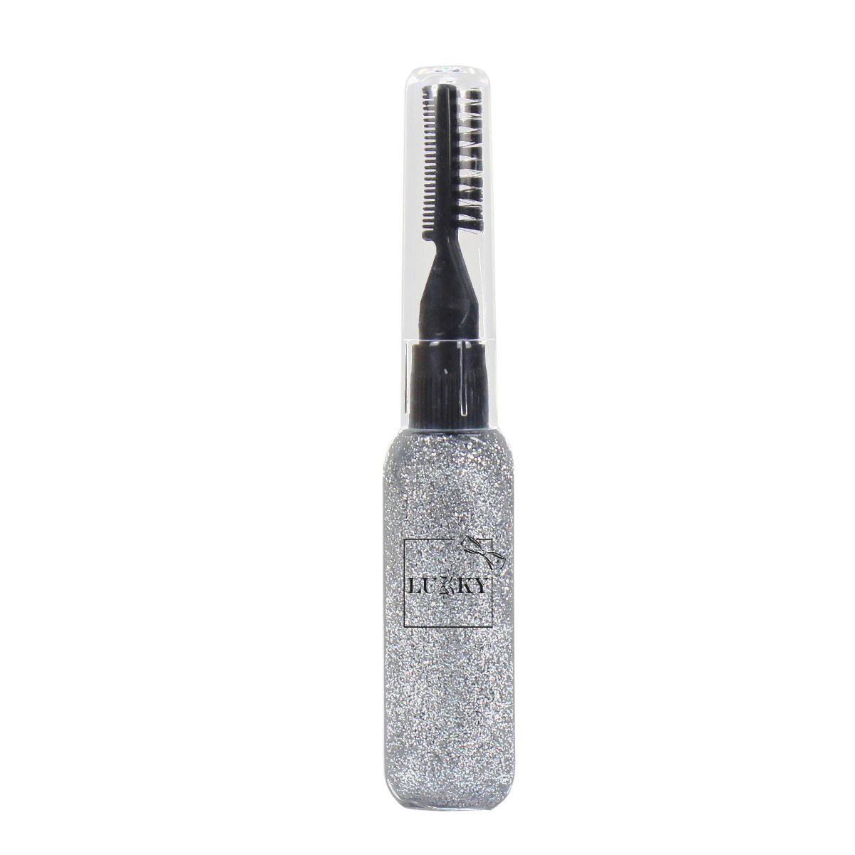 Buy Lukky Hair Mascara With Glitter 15ml Silver | Yallatoys.com