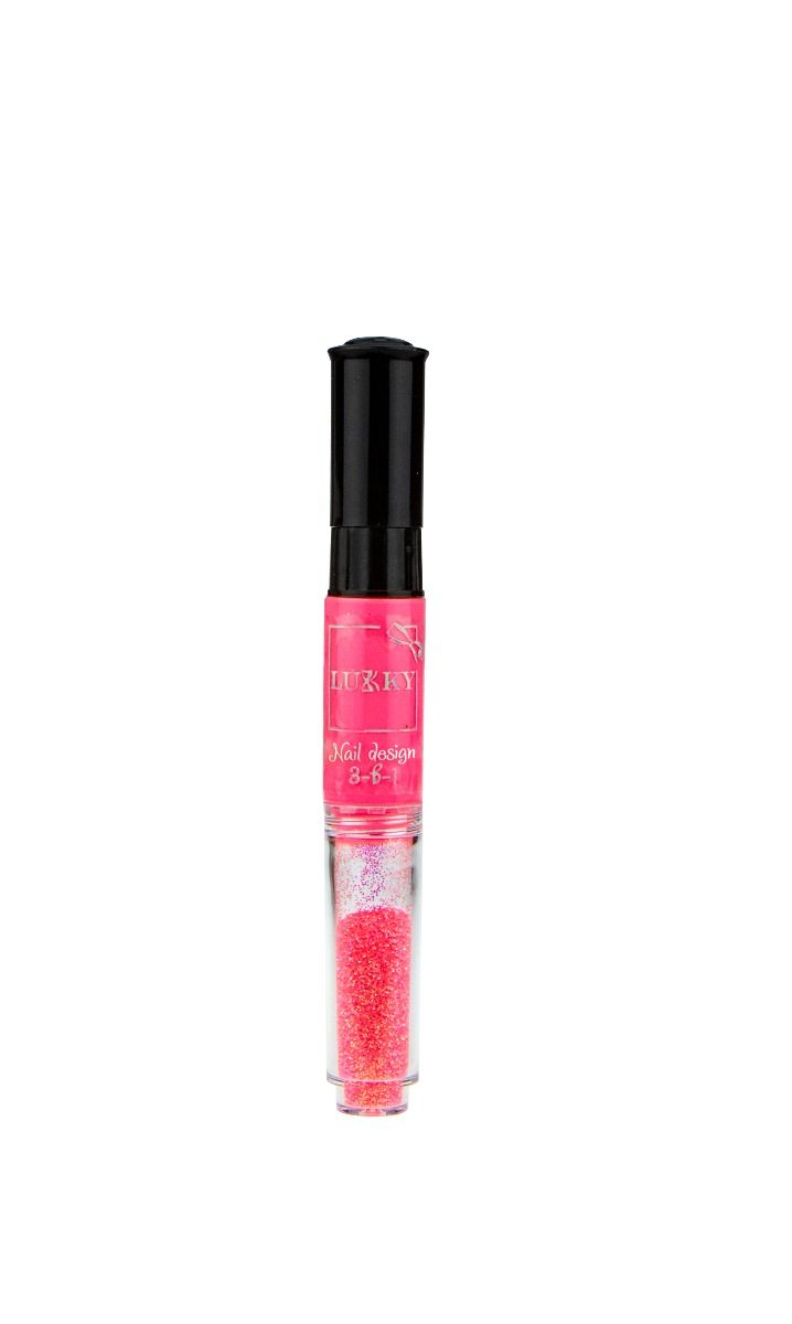 Buy Lukky Nail Design Pen 2 in 1 6ml Coral | Yallatoys.com