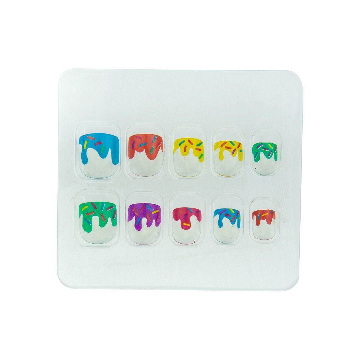 Buy Lukky Nail-Art Cupcake Press-On Nails On An Adhesive Basis | Yallatoys.com