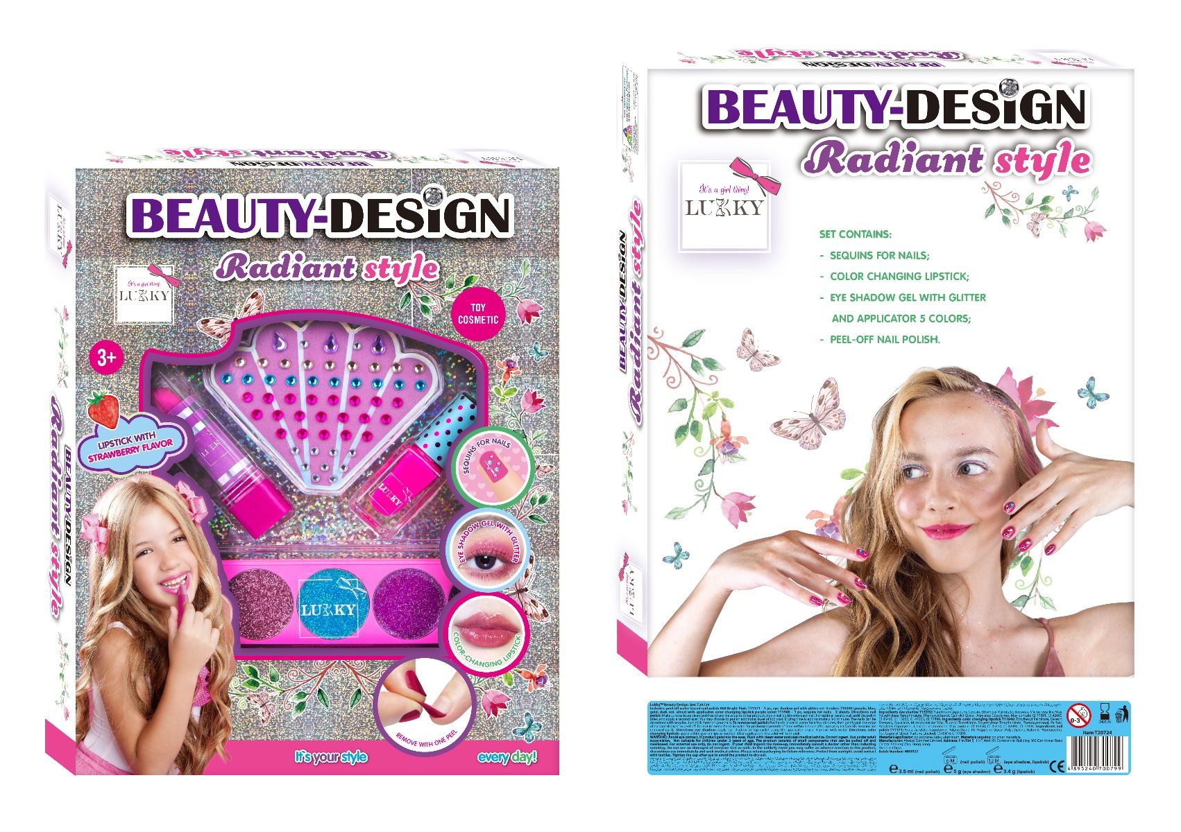 Buy Lukky Set Beauty Design Radiant Style | Yallatoys.com