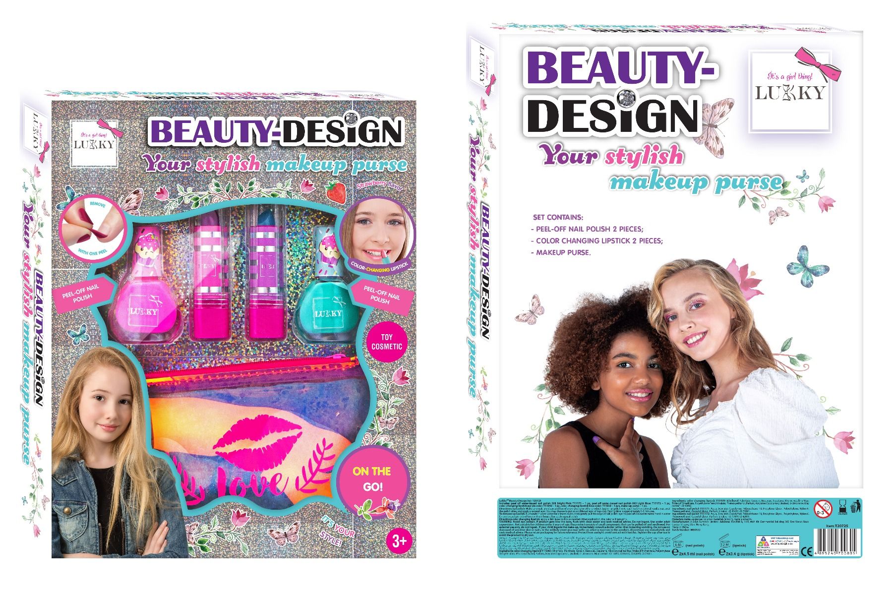 Buy Lukky Set Beauty Design Your Stylish Cosmetic Bag | Yallatoys.com